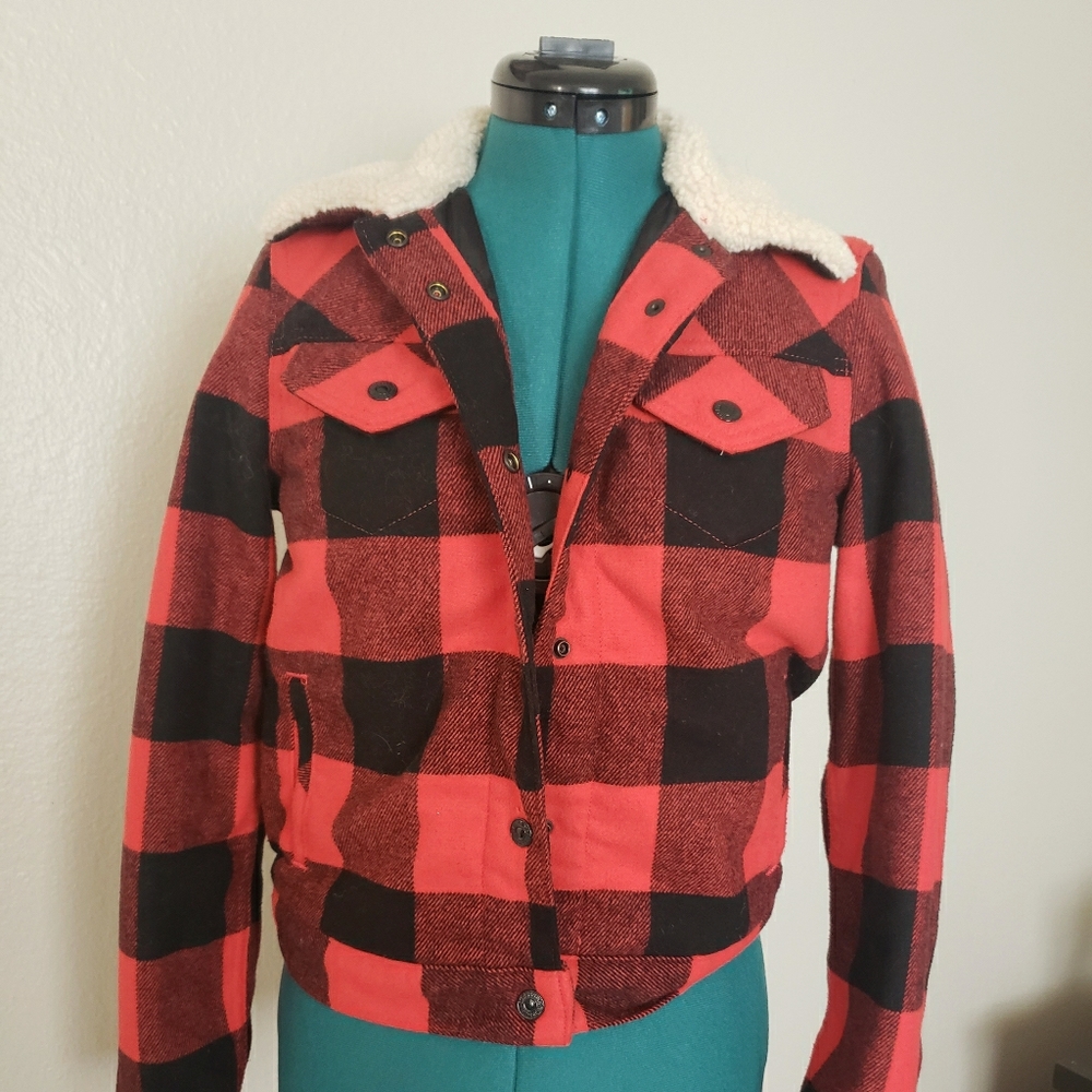 Levi's plaid jacket